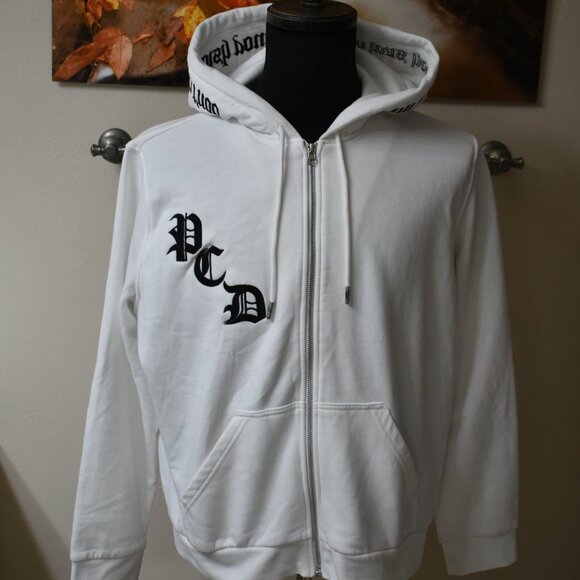 pcd Pussycat Dolls hoodie Don't Cha Wish Your White hoodie jacket Size XXL 2XL - Picture 2 of 14